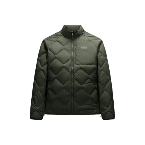 CHAOJIANTA Пуховик Женские Виноградный Лист Зеленый