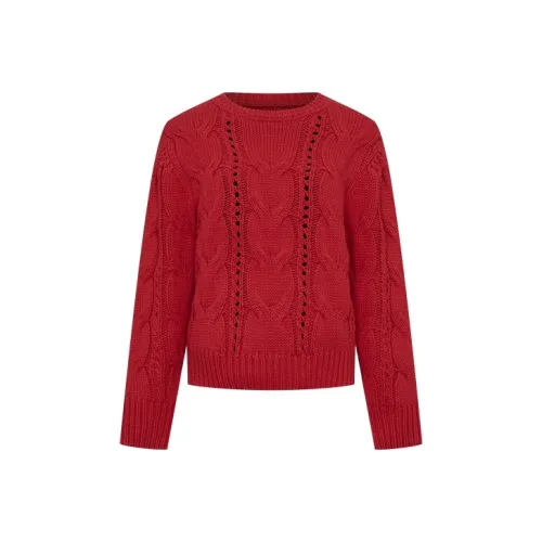 URBAN REVIVO Трикотаж Женский Красный