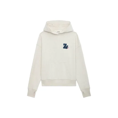 Zadig Voltaire Толстовка Женская Бежевая