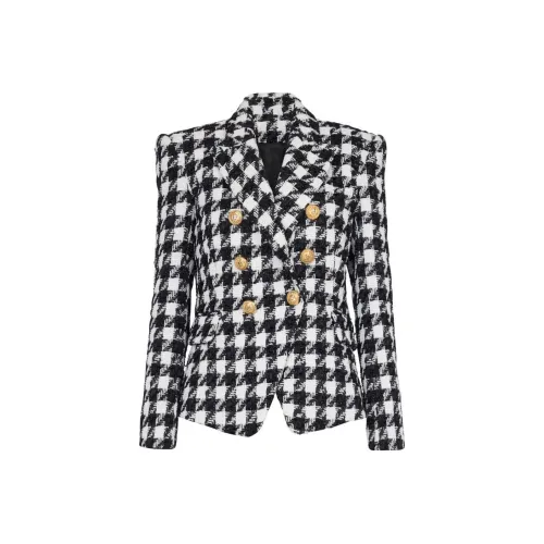 BALMAIN Черно-белая панда Женские офисные костюмы
