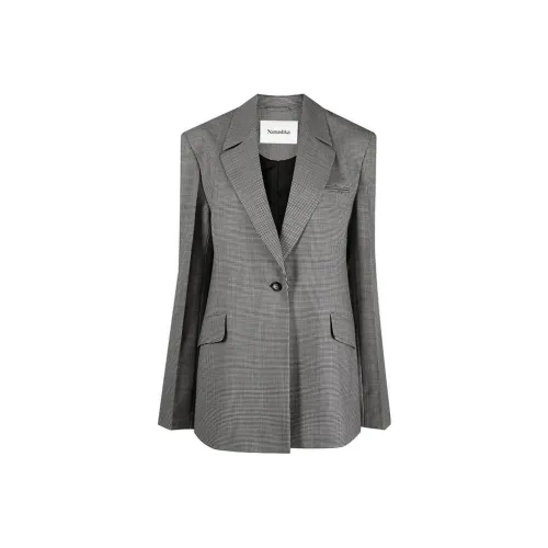 NANUSHKA Серый Женские Офисные Костюмы