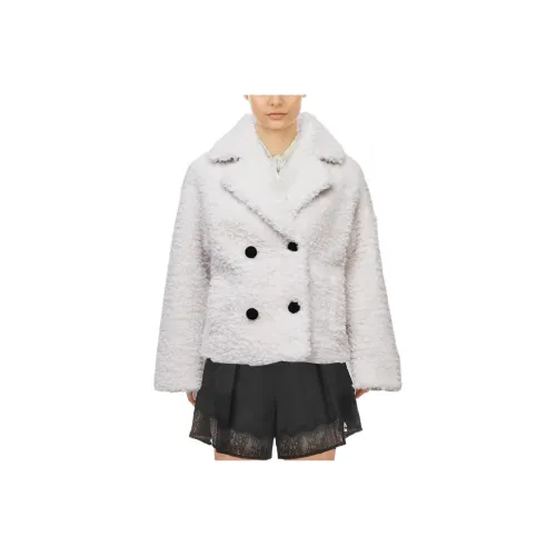 Self Портрет Куртка Женская Цвет Слоновая кость