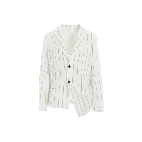 Yohji Yamamoto Y'S SS25 Куртки и Пальто Женские Белые