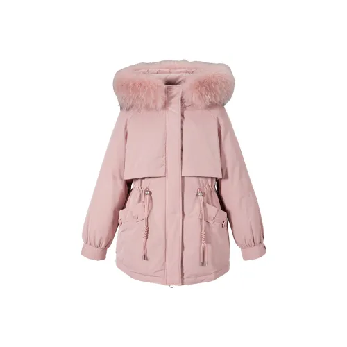 XIANGYING Пуховик Женский Розовый