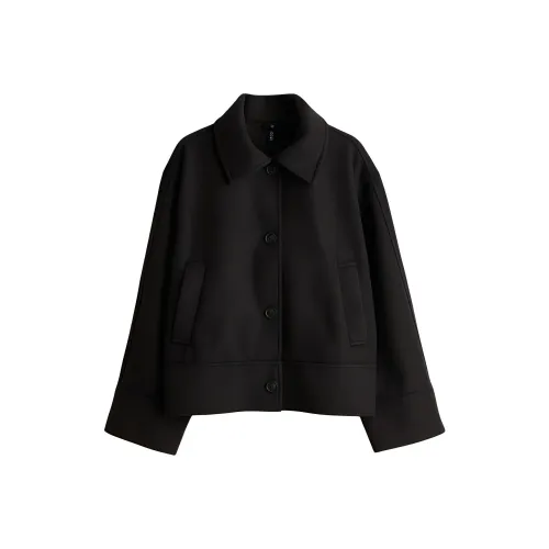 H&M Черные Женские Куртки