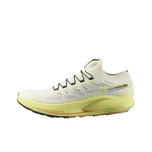 SALOMON Pulsar Trail PRO 2 Беговые кроссовки Белый Зеленый Мужской
