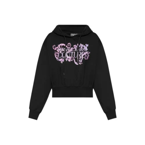 VERSACE JEANS Толстовка Женская Черная