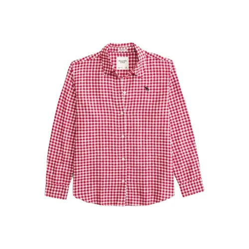 Abercrombie＆Fitch Рубашка Женская Красная