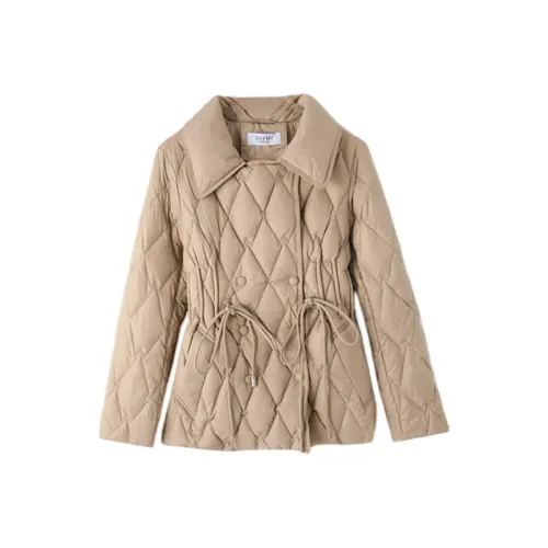 IHIMI Пуховик Женский Темный Хаки