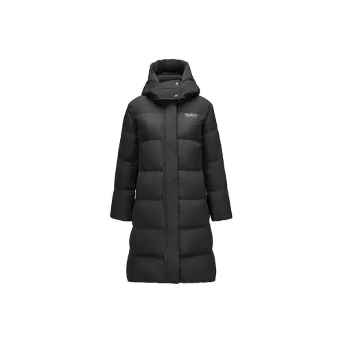 Skechers Sports Alliance Series Пуховик Женские Углерод Черный