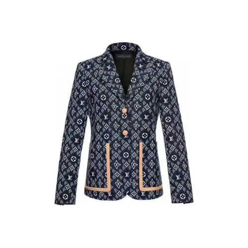 LOUIS VUITTON Бизнес-костюм женский синий