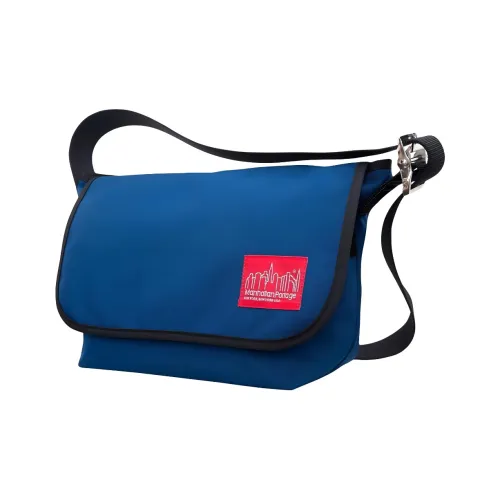 Manhattan Portage Нейлоновая сумка для доставки сумка через плечо среднего размера унисекс морской синий