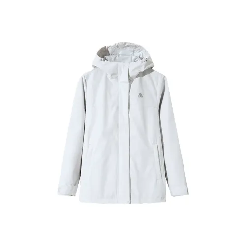 ANTA Outdoor Collection Куртки и пальто Женские Песочный с текстурой Серый