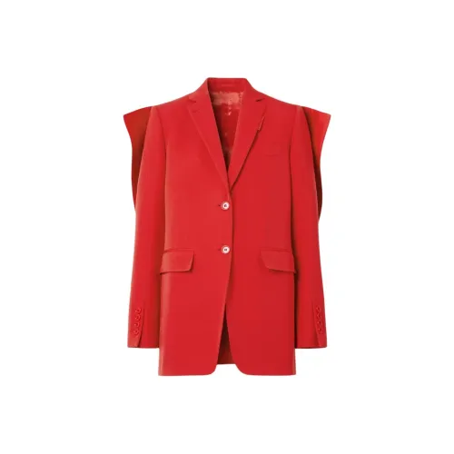Burberry Бизнес-костюм Пальто Женское Красное