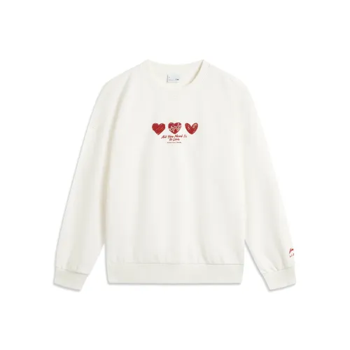 LINING Sports Life Collection Толстовка Женская Айвори