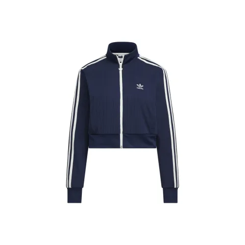 Adidas Originals TRACK TOP Куртки и пальто Женские Темный индиго