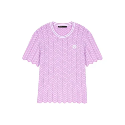 Maje Трикотаж Женский Светло-фиолетовый