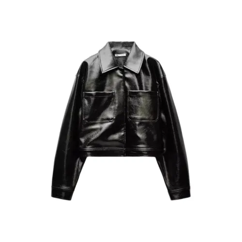 ZARA Черные Женские Куртки
