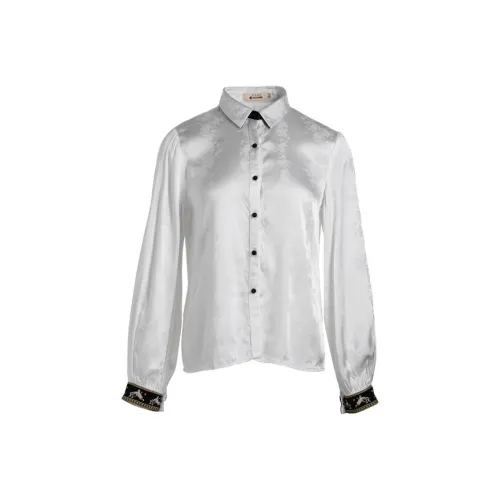 A LIFE ON THE LEFT Рубашка Женская Экрю