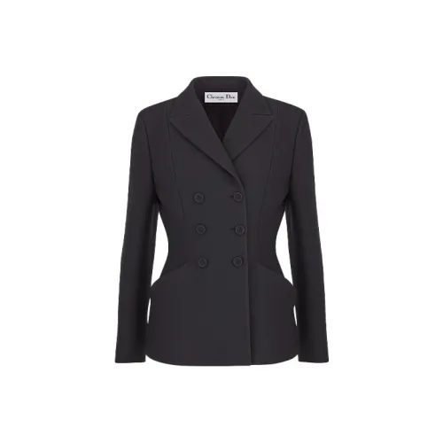 DIOR SS21 Бизнес-костюм Куртка Женская Черная