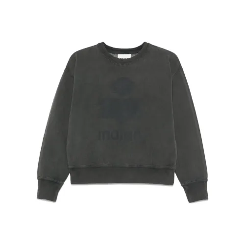 ISABEL MARANT ETOILE FW24 Толстовка Женская Угольно-Серый
