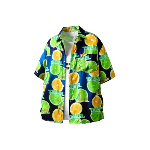 BEAR UNION Зеленая унисекс рубашка