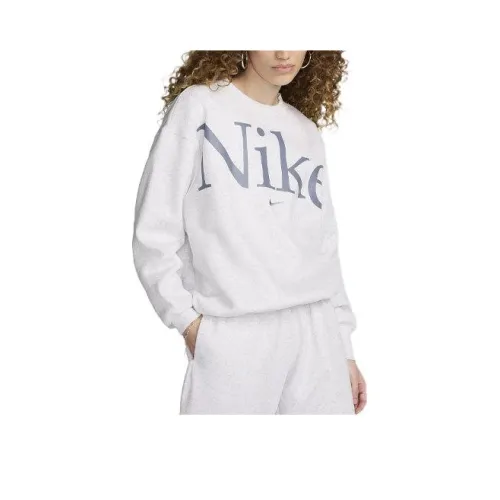 nike Sportswear Phoenix Fleece Толстовка Женская Серый Сланец