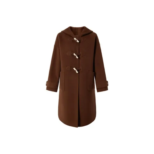 JZ. ANNAKRO Красный кофе Женское пальто