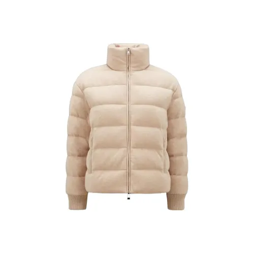 Moncler Светло-янтарные Женские Пуховики