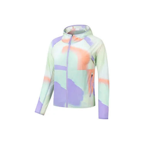 HOKA ONE ONE Свет Солнце Куртка Женские Баухиния С принтом