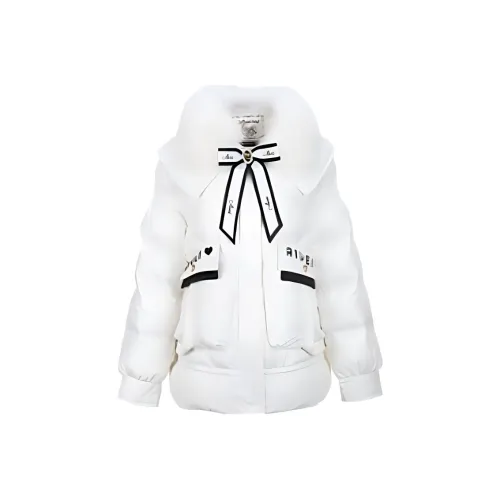 AIVEI Пуховик Женская Белая