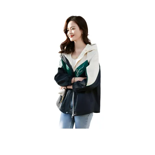 Fele.d Куртки и пальто женские темно-синие