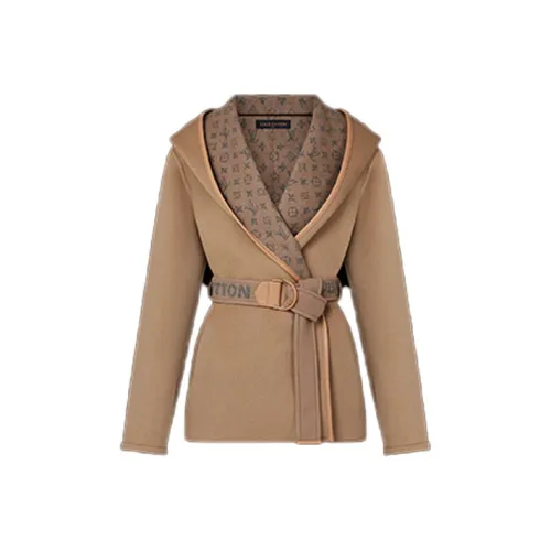 LOUIS VUITTON Пальто Женское Розовый Коричневый