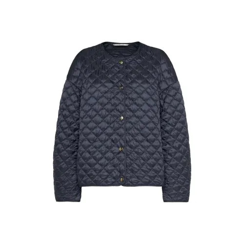 MaxMara Куртки и Пальто Женские Полночный Синий