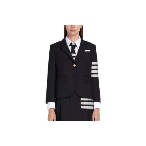 THOM BROWNE Морской синий Женские офисные костюмы