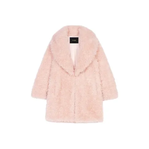 Maje Розовые Женские Куртки
