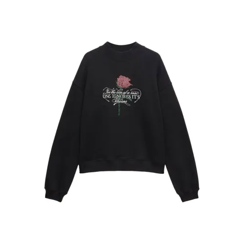 MSGM Черные Женские Свитшоты