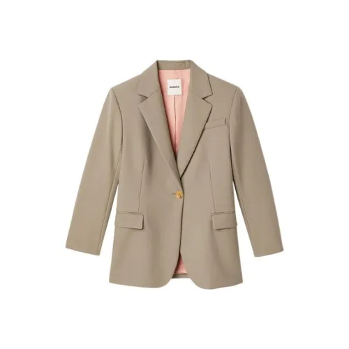 SANDRO Тауповые Женские Офисные костюмы