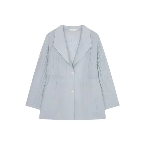 IHIMI Куртки Пальто Женские Saltwater Синий