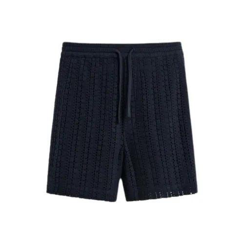 ZARA Sea Blue Мужские Повседневные Шорты