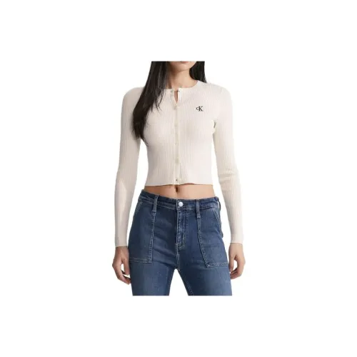 Calvin Klein Сливочный Женский Трикотаж