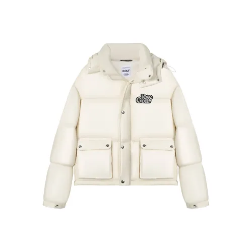 GOLF Пуховик Женский Бежевый Желтый
