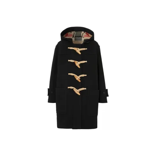 Burberry Черное Женское Пальто