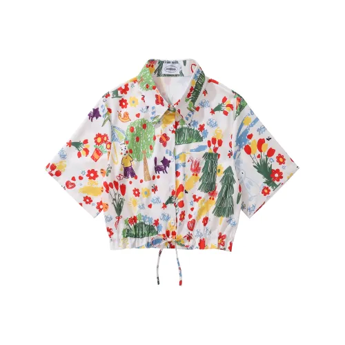 BEAR UNION Белые Женские Рубашки