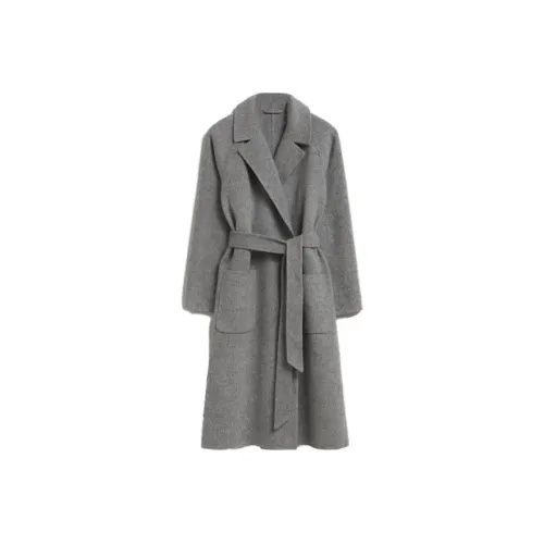 Other Stories Пальто женское верескового серого цвета