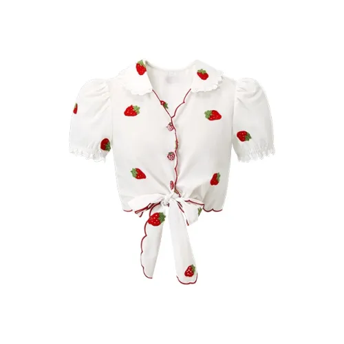 ACAINES Белые Женские Рубашки