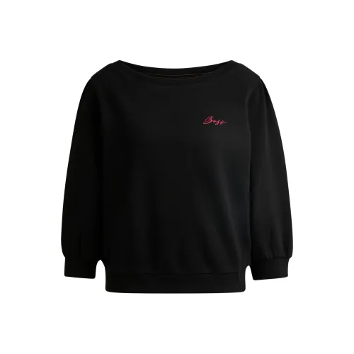 HUGO BOSS Черные Женские Свитшоты