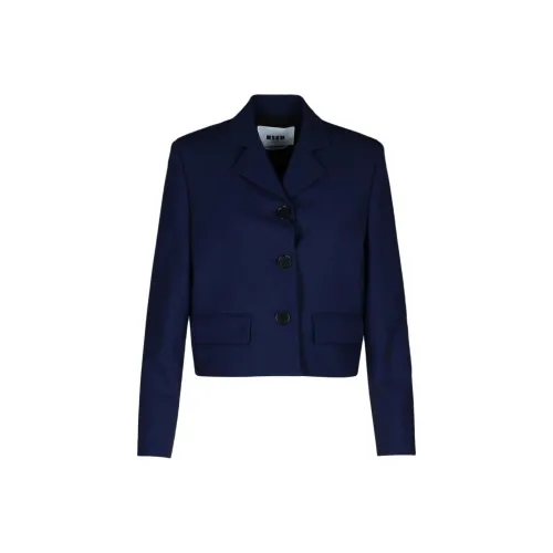 MSGM Куртки Пальто Женские Ink Синий