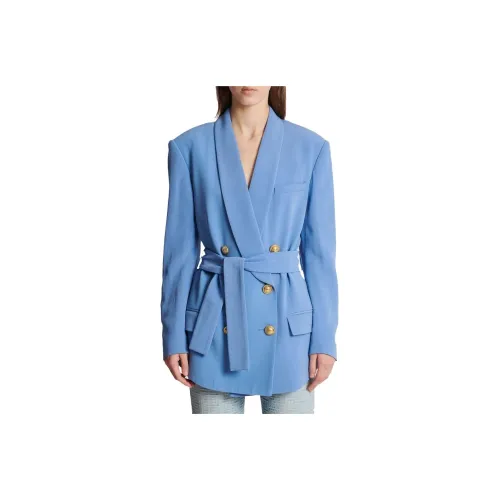 BALMAIN Синий Женские Офисные Костюмы