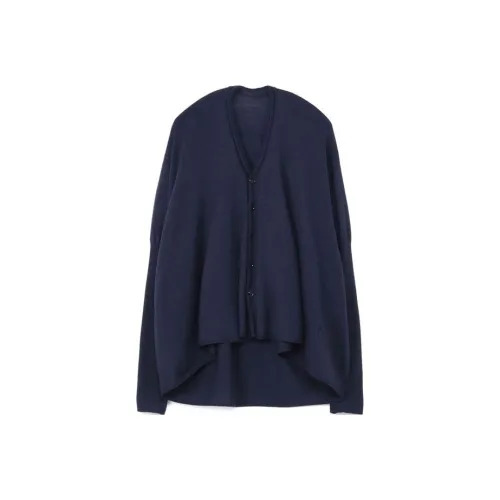 Yohji Yamamoto Морской синий Женский Трикотаж
